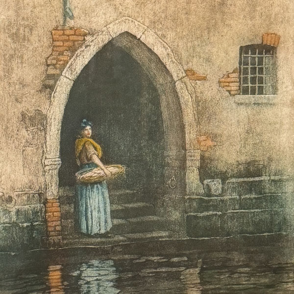 Senseney Venice Doorway Square